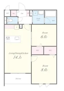 STADT NERIMAーKASUGACHO【3階】の間取り
