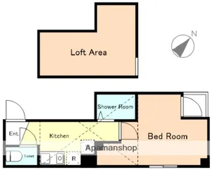 アヴァンティ大山【303号室】の間取り