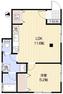 LA PIERRE(ラ ピエール)【1階】の間取り