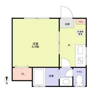 ウインズハイツ【1階】の間取り