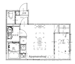 KEIAI RESIDENCE 清瀬Ⅱ【1階】の間取り