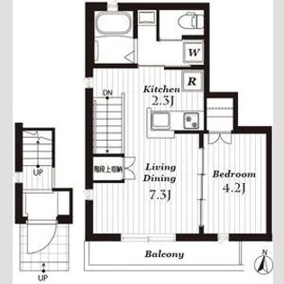 ルミナス桜台【2階】の間取り