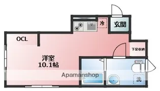 エマージテラス練馬光が丘【1階】の間取り