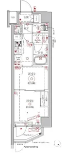 クレイシアIDZ練馬富士見台【1階】の間取り
