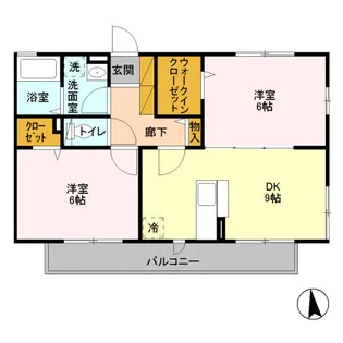 アーバンコート【2階】の間取り