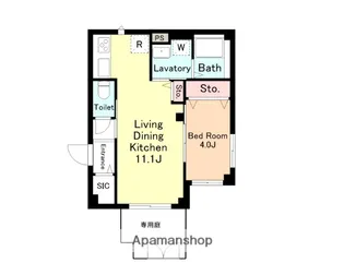 MA・MAISON COCO【1階】の間取り