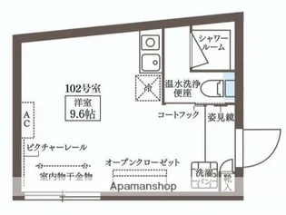 COCOCUBE練馬【1階】の間取り