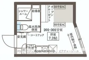 COCOCUBE練馬【2階】の間取り