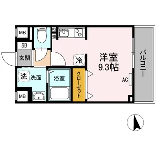 SOLANA【4階】の間取り