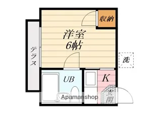 泉町ハイツ【1階】の間取り