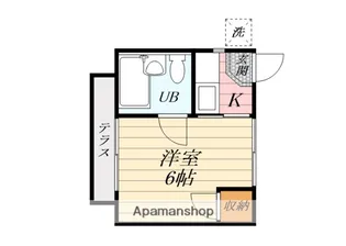 泉町ハイツ【2階】の間取り
