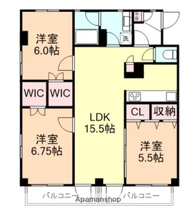 MILLENIUM02【2階】の間取り