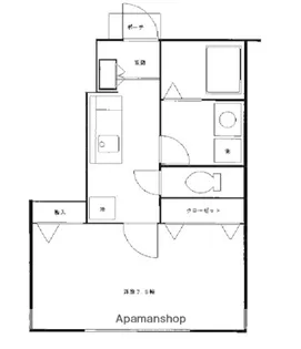 コバルトコート【1階】の間取り