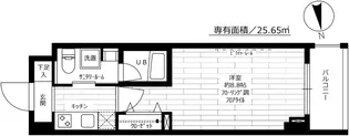 ステージグランデ神楽坂【6階】の間取り