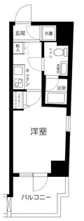 東京都新宿区山吹町【マンション】の間取り