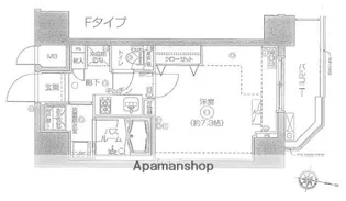 ZOOM九段下【12階】の間取り