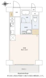 シャンボール文京【3階】の間取り