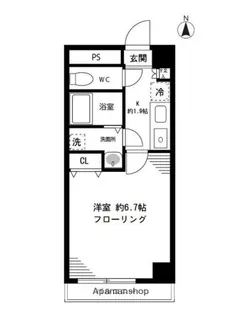 パティオ・デ本郷【4階】の間取り