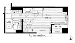 レガスタ浅草【6階】の間取り