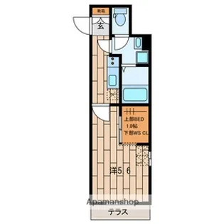 CLASSY RESIDENCE【1階】の間取り