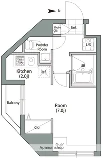 シャンブリーズ御茶ノ水【5階】の間取り