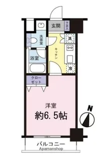 パークサイド九段【4階】の間取り