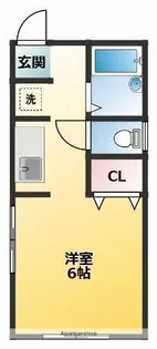 マ・メゾンミュー【1階】の間取り