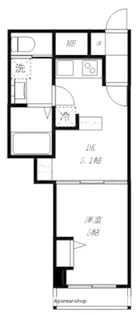 トーカンマンション日暮里【4階】の間取り
