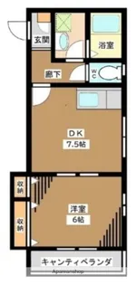 カーサジラソーレ【3階】の間取り