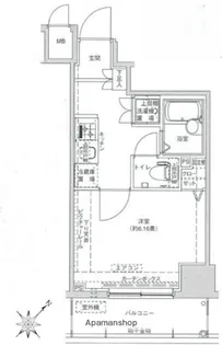 ドルチェ東京向島弐番館【2階】の間取り
