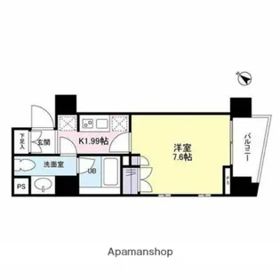 日本橋ミスモ【2階】の間取り