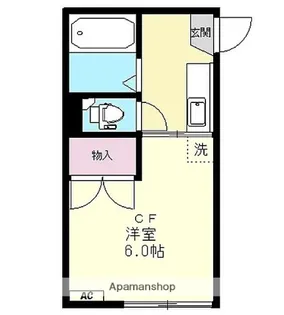 メゾン向丘【103号室】の間取り