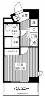 カスタリア三ノ輪【12階】の間取り