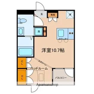 ラヴィータ【2階】の間取り