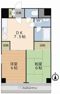 ハイツオーエド【11階】の間取り