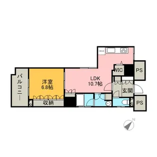 THE TOKYO TOWERS MIDTOWER【14階】の間取り