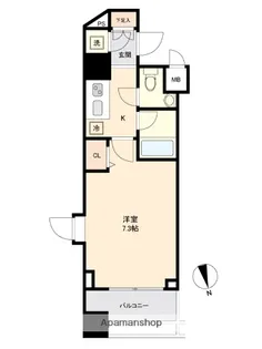 パレステュディオ御茶ノ水【10階】の間取り