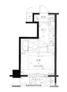 メインステージ御茶ノ水【1階】の間取り