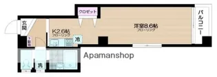 アネシス白山【4階】の間取り
