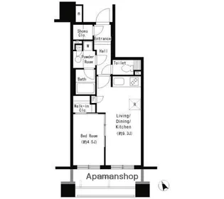 パークアクシス大塚【10階】の間取り