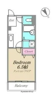 フルール・F【2階】の間取り