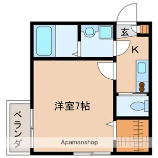 シリウス【1階】の間取り