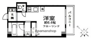 メゾンアワジⅡ【2階】の間取り