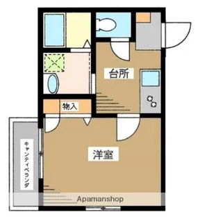 DWELLCOME N【2階】の間取り