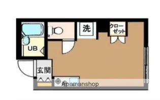 ダイヤモンドレジデンス仲御徒町【1階】の間取り