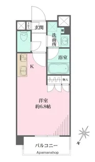 テラス雑司ヶ谷【3階】の間取り