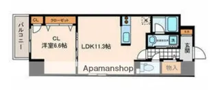 BRIGHT STAGE【8階】の間取り