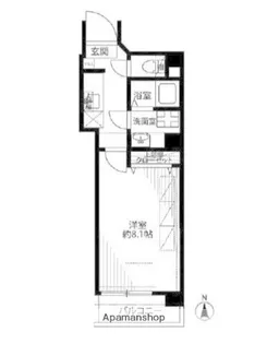 プレール・ドゥーク日暮里【2階】の間取り