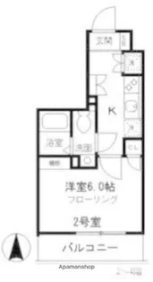 カサミラ【2階】の間取り