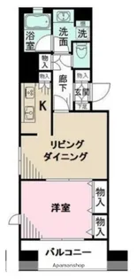 パークウェル秋葉原【5階】の間取り